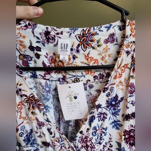 Gap Floral Maternity Dress